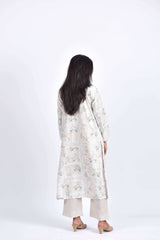 Stitched Lawn Embroidered Shirt + Bottom