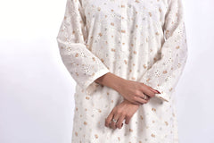 Stitched Lawn Embroidered Shirt +Bottom