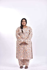 Lawn Cotton long shirt+Bottom