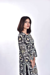 Stitched Lawn Embroidered Shirt +Bottom