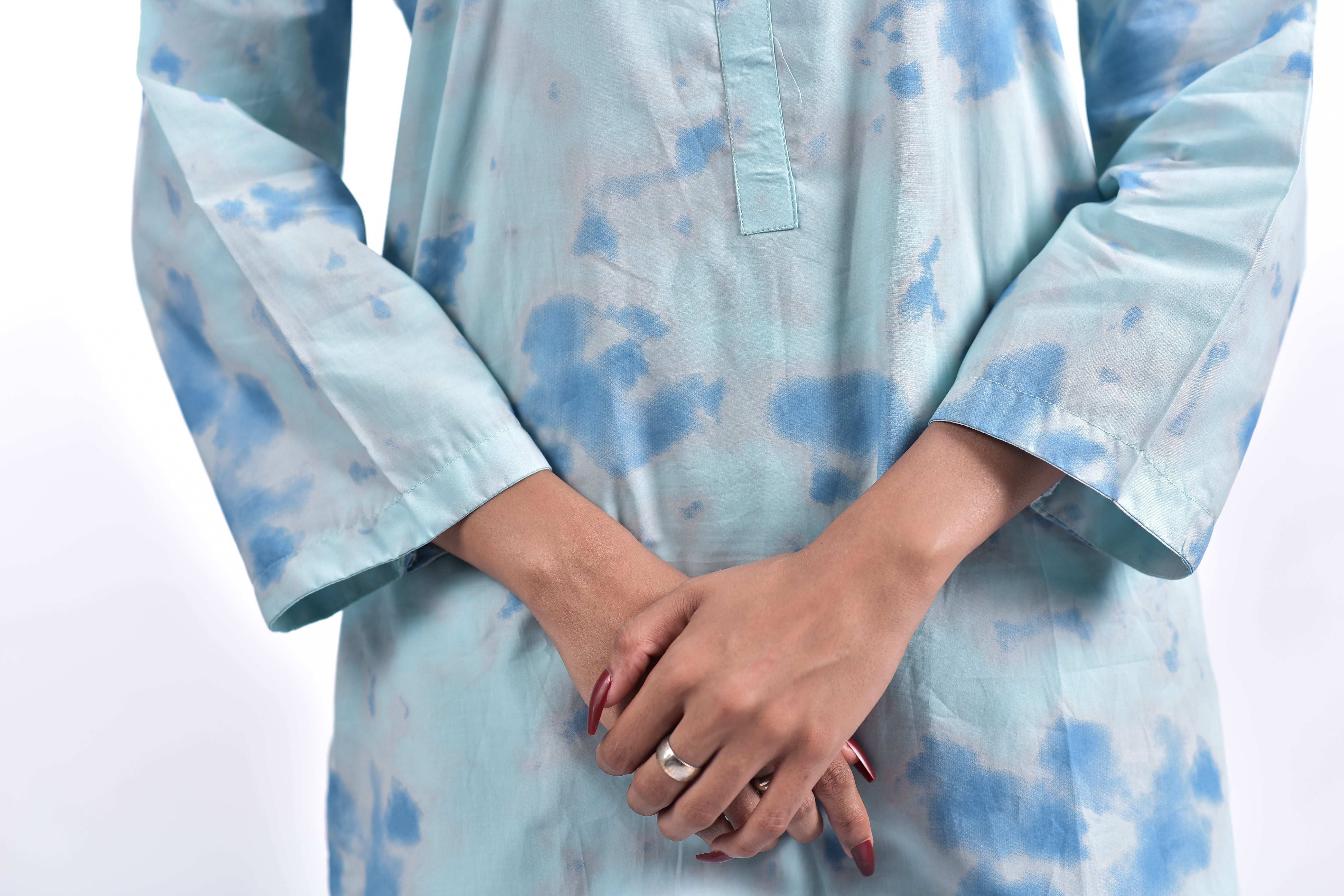 Lawn Stitched Shirt+Bottom