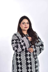 Lawn Cotton Long Shirt+Bottom