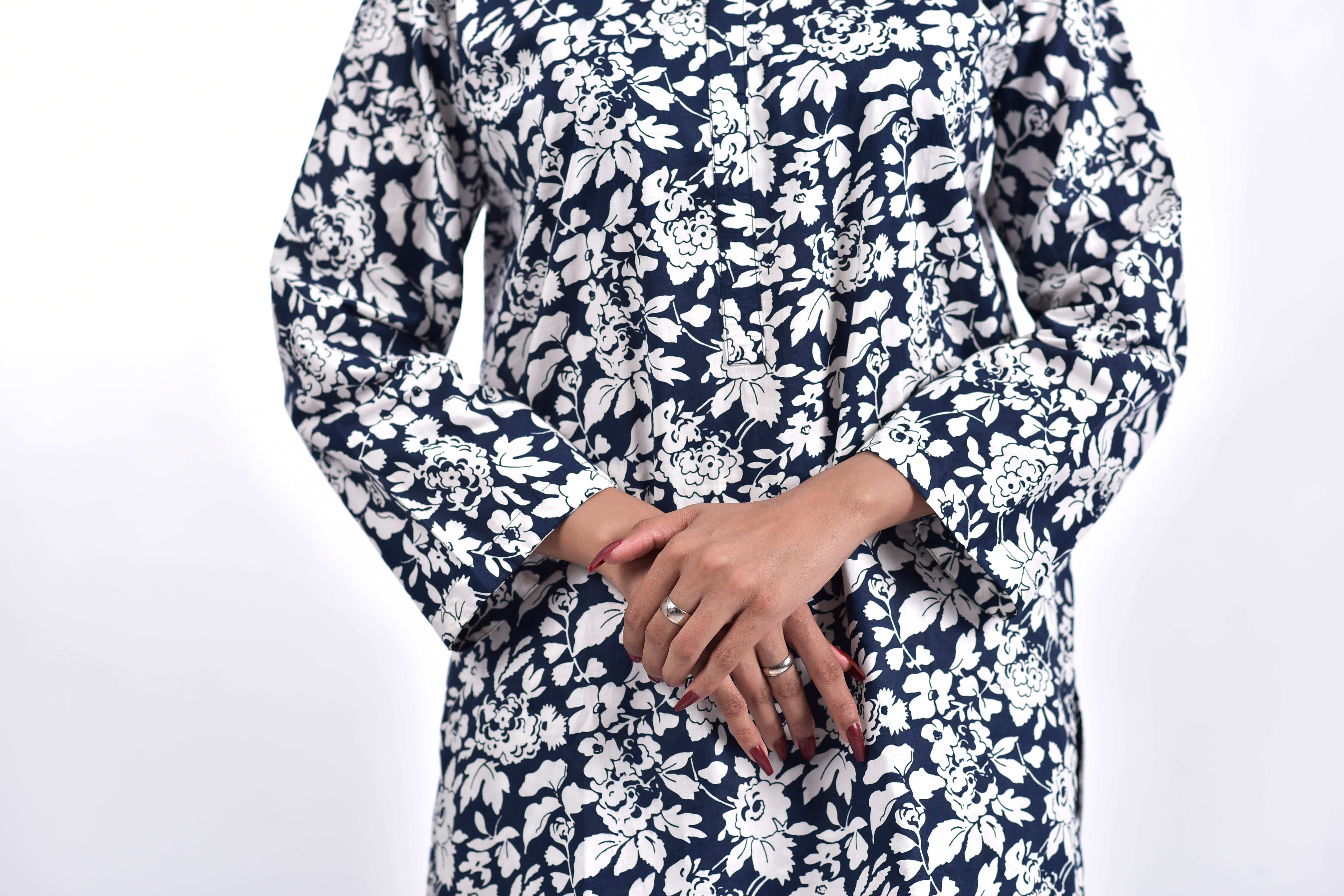 Lawn Stitched Shirt+Bottom