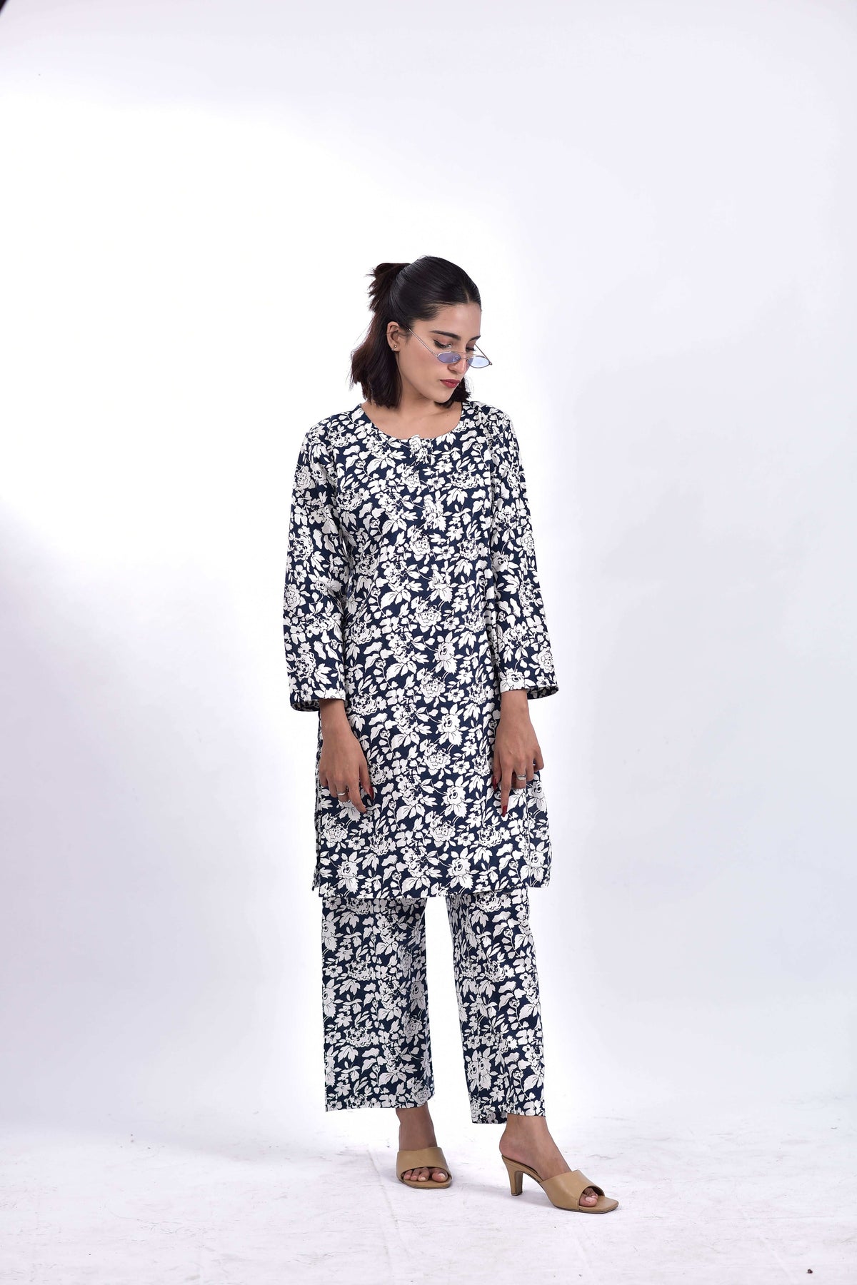 Lawn Stitched Shirt+Bottom