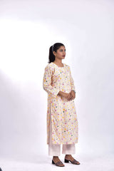 Stitched Lawn Embroidered Shirt +Bottom