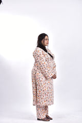 Lawn Cotton long shirt+Bottom