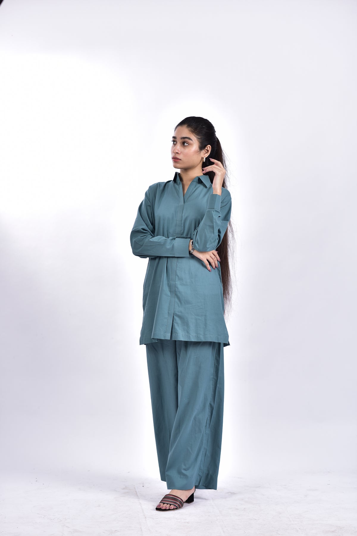 Lawn Coat Set