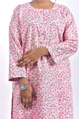 stitched lawn cotten shirt +Bottom