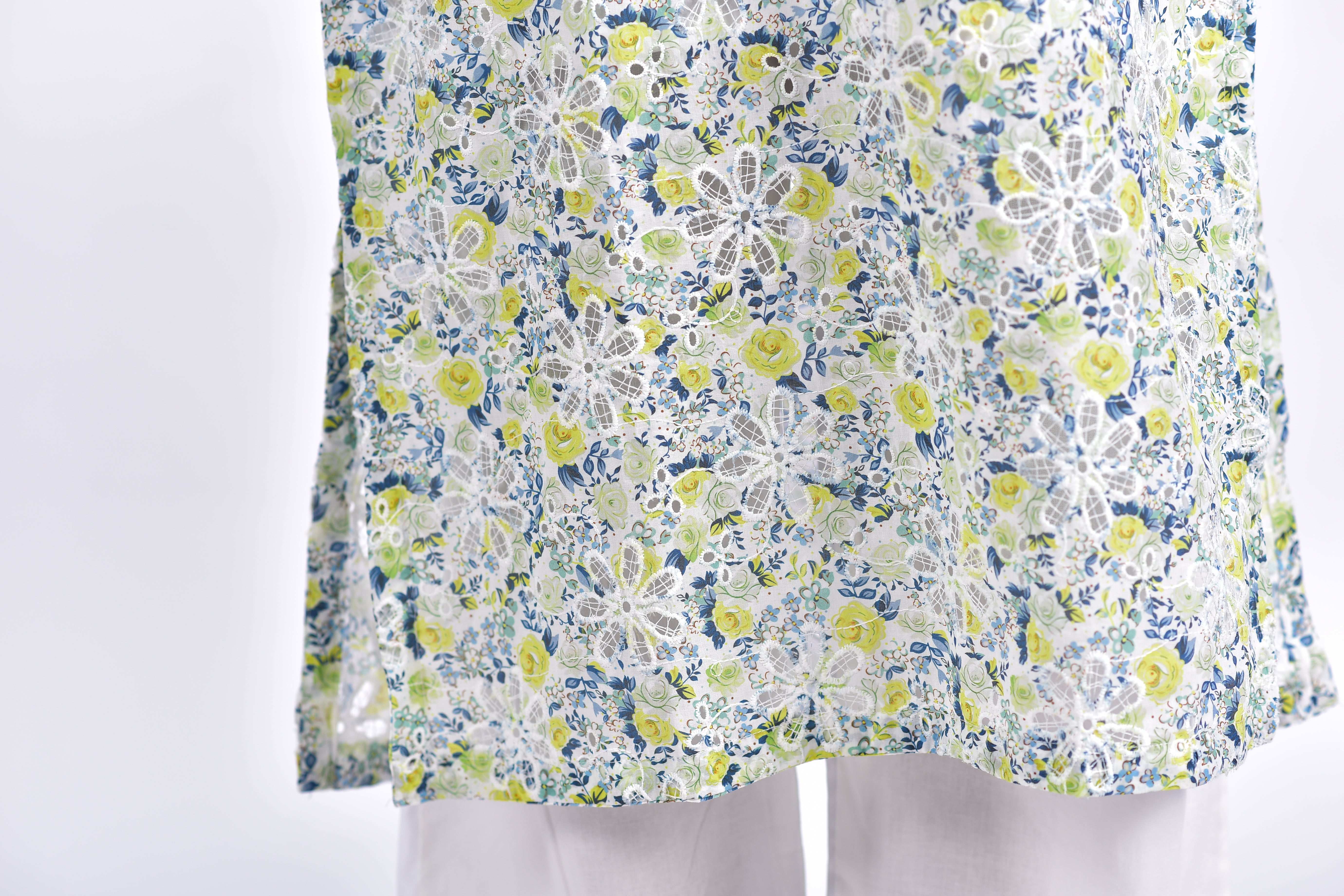 Stitched Lawn Embroidered Shirt +Bottom